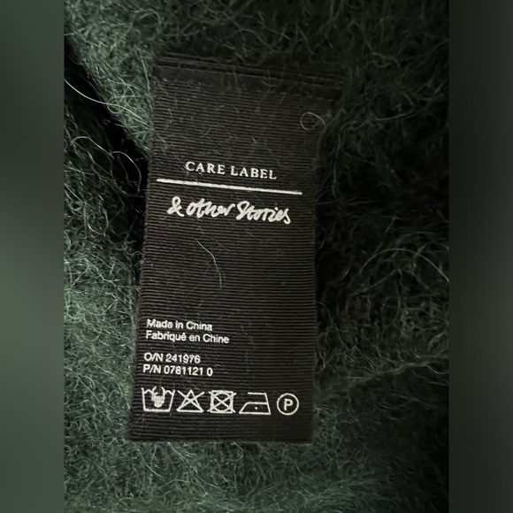 & Other Stories Oversized Mock Neck Sweater - Picture 6 of 9